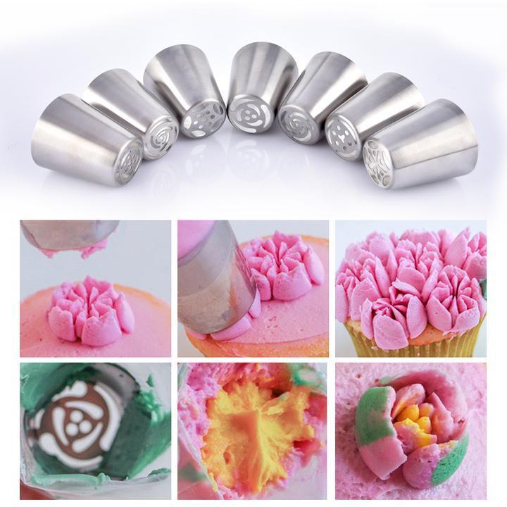 【Hot Sale Now】- Cake Decorating Russian Piping Tips- Everyday is A Good Day for Cake!