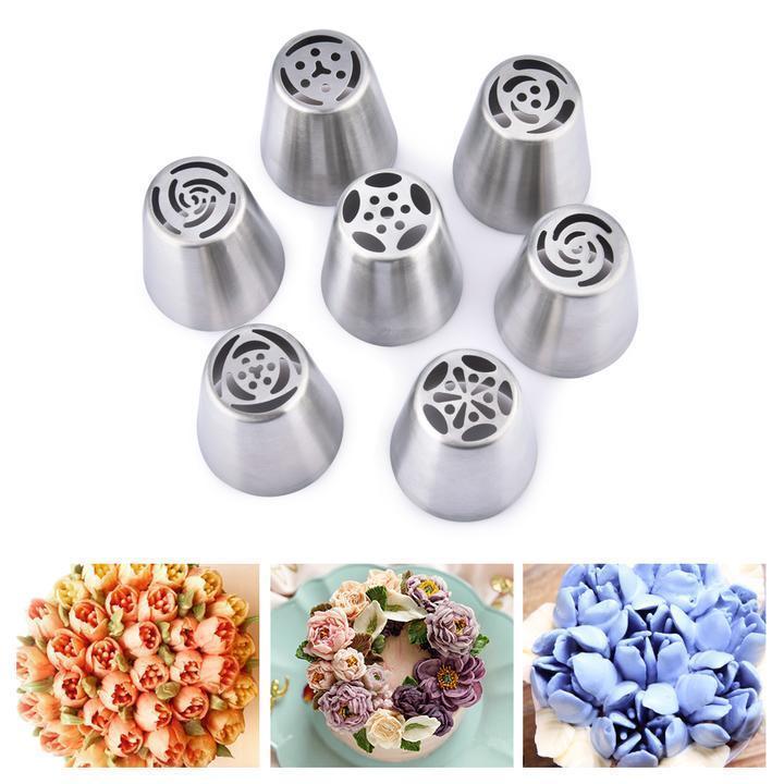 【Hot Sale Now】- Cake Decorating Russian Piping Tips- Everyday is A Good Day for Cake!