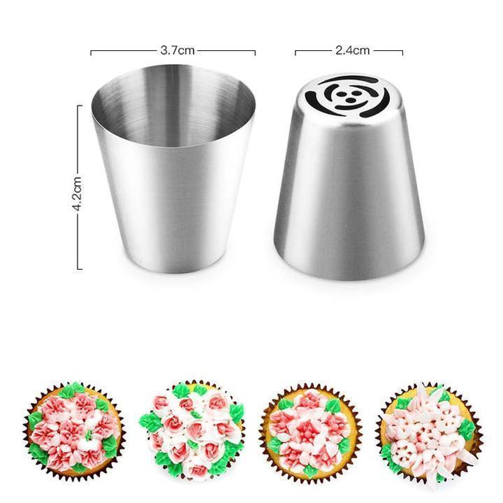 【Hot Sale Now】- Cake Decorating Russian Piping Tips- Everyday is A Good Day for Cake!