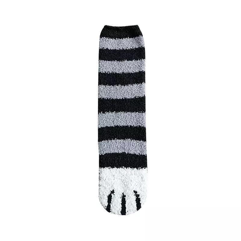 Winter Cat Claws Cute Thick Warm Sleep Floor Socks