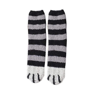 Winter Cat Claws Cute Thick Warm Sleep Floor Socks