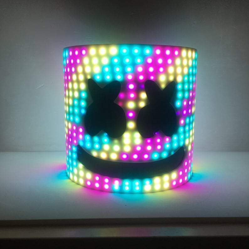 Halloween DJ Mask Neon