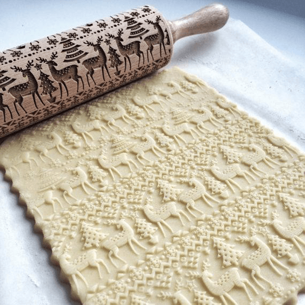 Pastry Embossing Rolling Pin