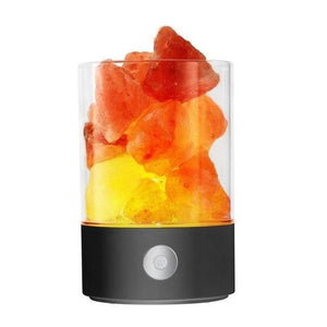 2019 HIMALAYAN CRYSTAL SALT LAMP COLOR DIMMER LED AIR PURIFIER NIGHT LIGHT